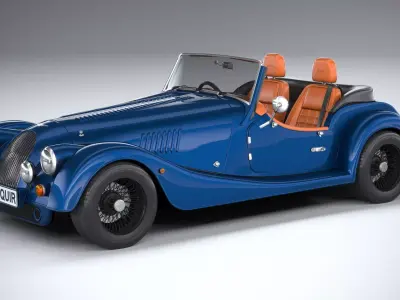 Morgan Plus Four 2021 3D model