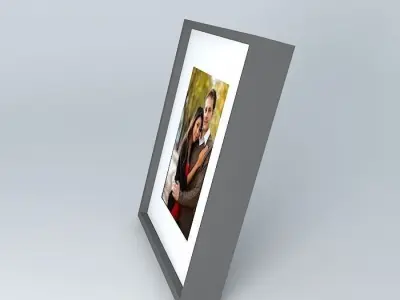 Crate and Barrel Benson 5x7 Frame Free 3D model