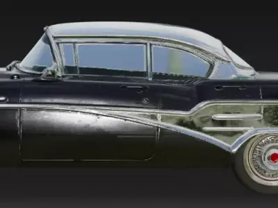 Buick Special 2 Door Sedan 1957 3D model 3D print model 3D print model