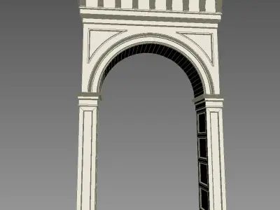 classic arch 3D model