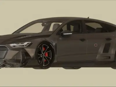 Audi RS 7 Sportback Widebody 3D model