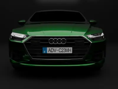 Audi A7 2018  3D model