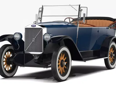 Volvo OV4 1927 - 1929 3D model