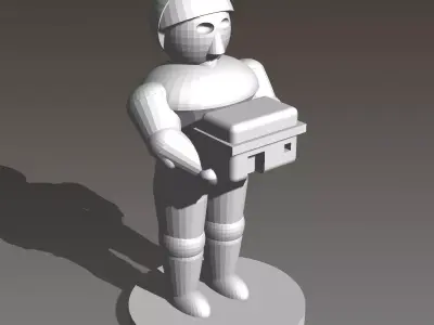 Systems Engineer for On Mars boardgame 3D print model