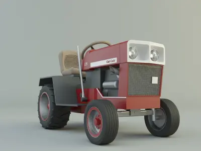 Cub Cadet 128 tractor 3D model