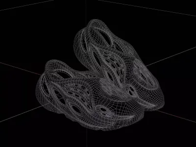 Yeezy Foam Runner 3D model