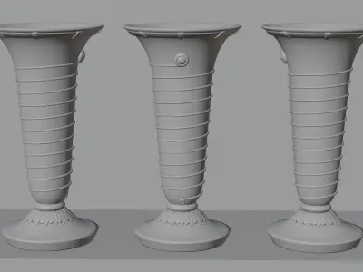 F1 Trophy - FIA World Drivers Championship Low-poly 3D model