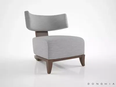 Donghia Egos lounge chair 3D model