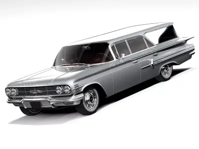 Chevrolet Nomad Wagon 1960 3D model