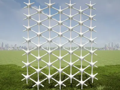 Parametric Pattern Element 01 3D model