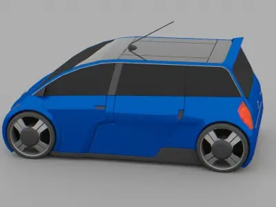 city   transport  3D model