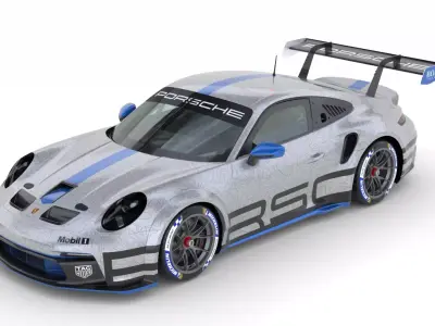 Porsche 911 GT3 Cup  3D model