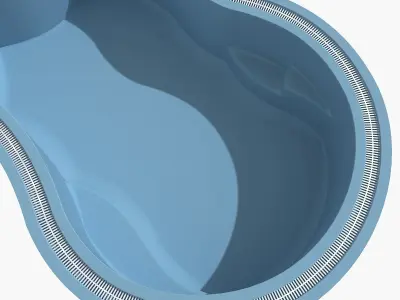 Swimming pool 11 3D model