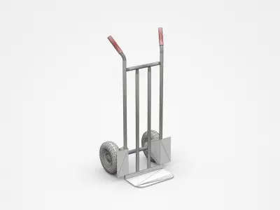 Hand Truck 3D model