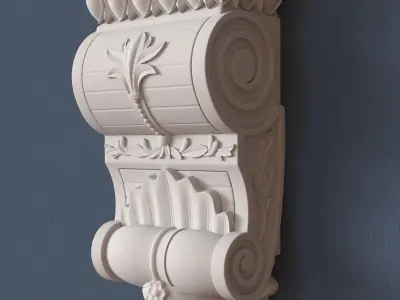 Decorative Corbel 3D model 20