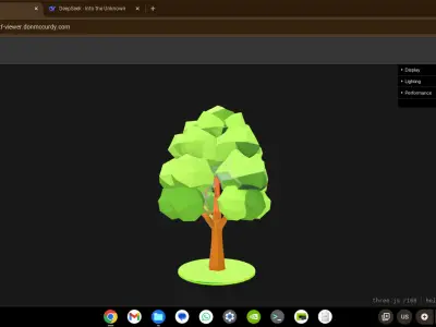 Low Poly Tree - Game Ready 3D Model for Environments Low-poly 3D model
