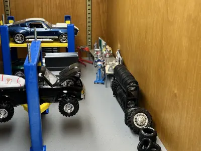 Shop Equipment Set for 3D Print 1-25 Scale 3D print model