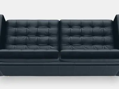 LANDSKRONA Three-seat sofa 1 Low-poly 3D model