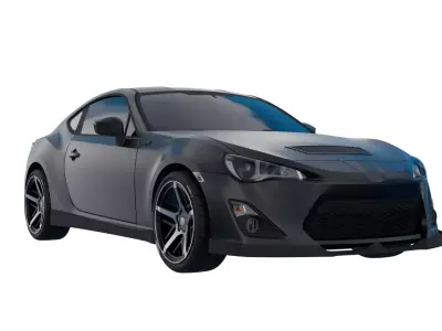 Car Black 3D model