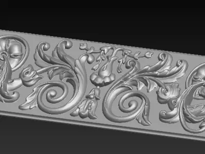 Decorative Panel 2   3D model 3D print model