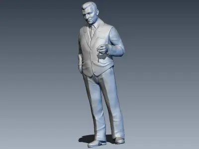 Ferruccio Lamborghini 3D print model