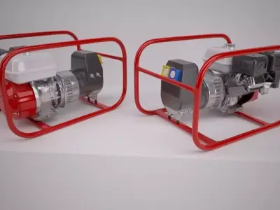 Gas Generator 3D model