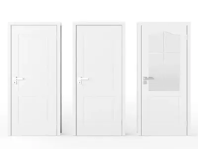 Porta Door London Collection 3 doors 3D model