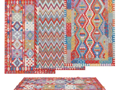 Rugs No 159 Low-poly 3D model