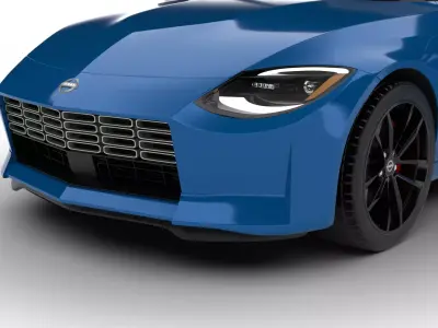 Nissan Z 2023 HQ 3d model 3D model