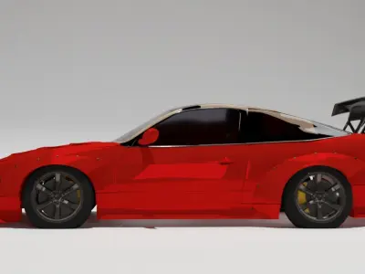 Nissan 180sx 3D model