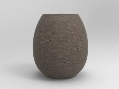 Egy Pouf Low-poly 3D model