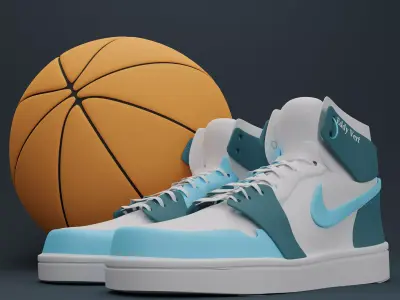 Eddy vert Sneakers Free 3D model