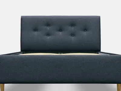 IDANAS Upholstered storage bed 1 Low-poly 3D model