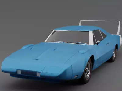 Dodge Charger Daytona 1969 3D model