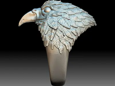 Eagle Ring 3D print model