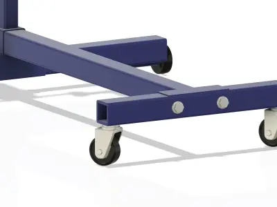 3d printable scale model engine stand 3D print model