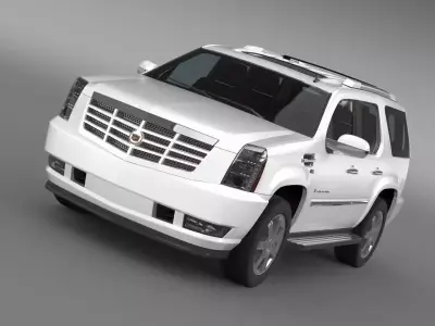 Cadillac Escalade EuropeanVersion 2012 3D model