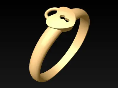 Lock Rings - SN314 Free 3D print model
