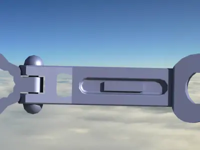 universal key 3D model