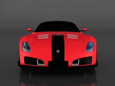 Devon GTX Low-poly 3D model