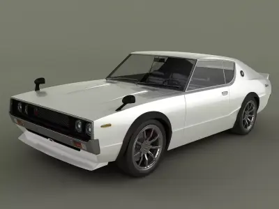 Nissan Skyline GT-R C110 3D model