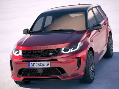 Land Rover Discovery Sport 2020 3D model