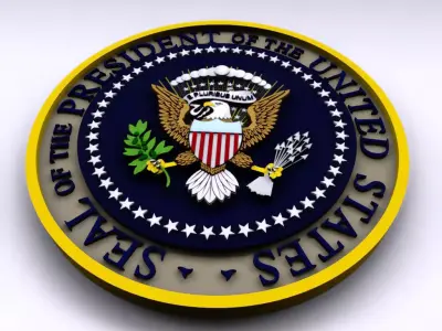 Presidential Seal 3D model