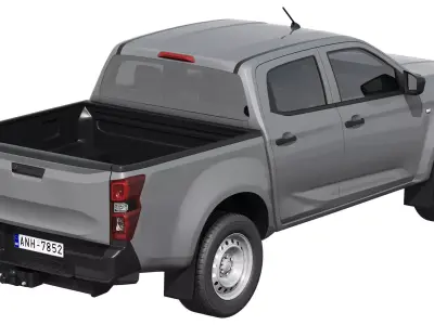 Isuzu D-Max Ultility 2025 3D model