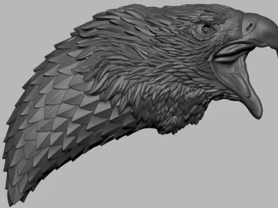 Eagle Pendant for Jewelry and Decorative Printing 3D print model