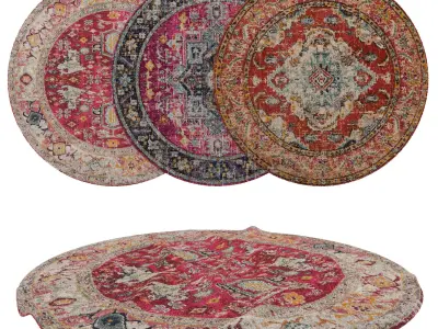 Rugs No 969 Low-poly 3D model