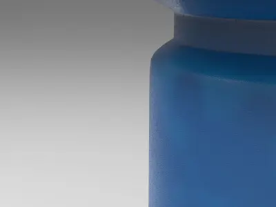 Call Side Table Low-poly 3D model