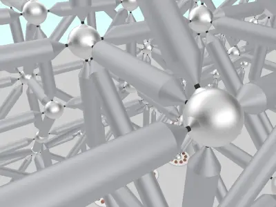 Optimal Truss Model 01 3D model