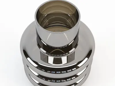 Vase MAGNUS - D18xH24cm - JYSK 3D model