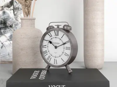 pampas decor set  3D model